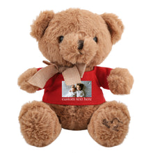 Load image into Gallery viewer, Custom Bow T-shirt Plush Teddy