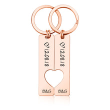 Load image into Gallery viewer, KMW20121501 couple keychain