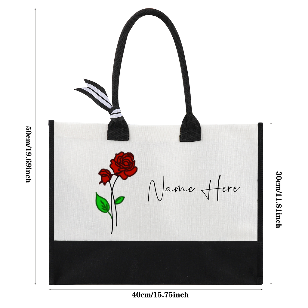 personalized tote bag