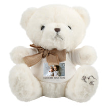 Load image into Gallery viewer, Custom Bow T-shirt Plush Teddy