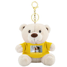 Load image into Gallery viewer, Custom Plush Teddy Keychain